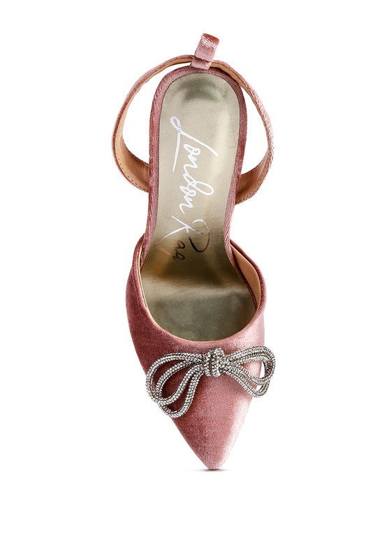 Big Treat Rhinestone Embellished Lace Up Sandals - A&S All things Glam Boutique