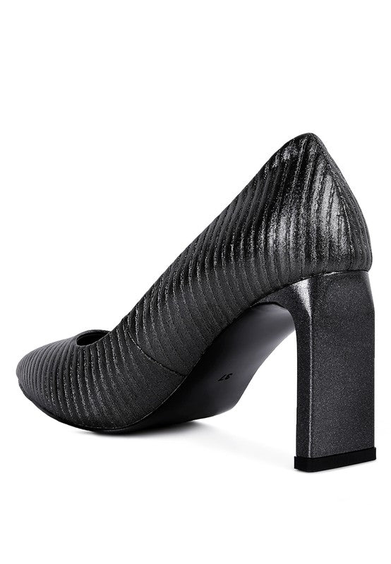 Tickles Italian Block Heeled Sandals - A&S All things Glam Boutique