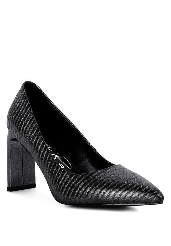Tickles Italian Block Heeled Sandals - A&S All things Glam Boutique