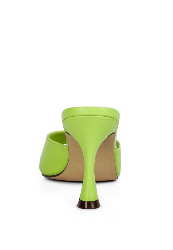 Roblux Slip On Spool Heels - A&S All things Glam Boutique