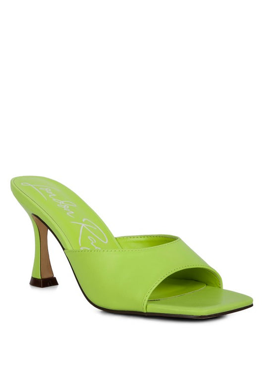 Roblux Slip On Spool Heels - A&S All things Glam Boutique