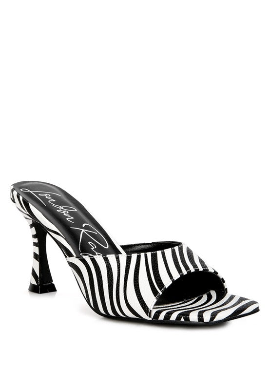 Roblux Slip On Spool Heels - A&S All things Glam Boutique