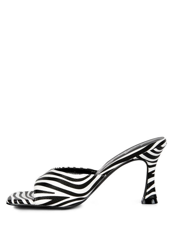Roblux Slip On Spool Heels - A&S All things Glam Boutique