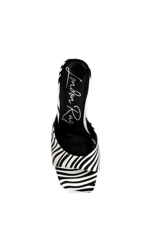 Roblux Slip On Spool Heels - A&S All things Glam Boutique