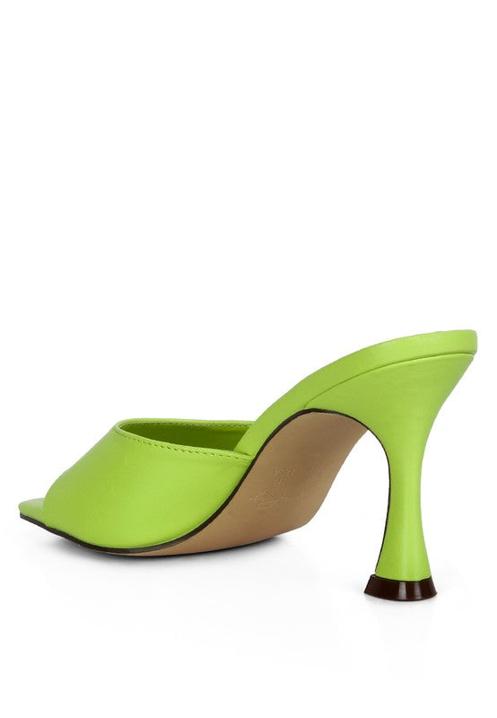 Roblux Slip On Spool Heels - A&S All things Glam Boutique