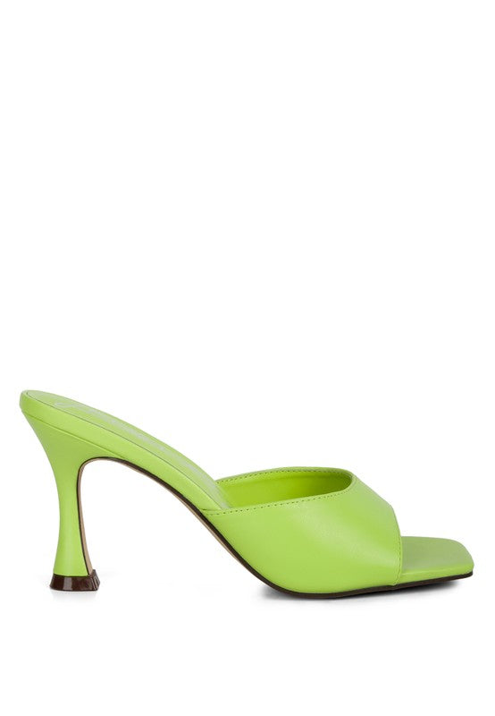 Roblux Slip On Spool Heels - A&S All things Glam Boutique