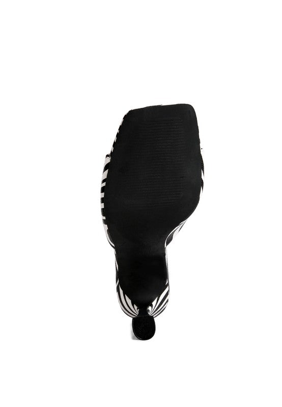 Roblux Slip On Spool Heels - A&S All things Glam Boutique