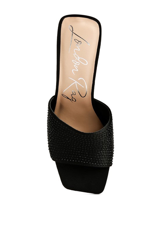 Beatrice Heat Set Mid Heel Sandals - A&S All things Glam Boutique