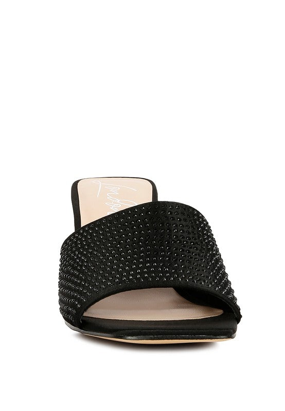 Beatrice Heat Set Mid Heel Sandals - A&S All things Glam Boutique
