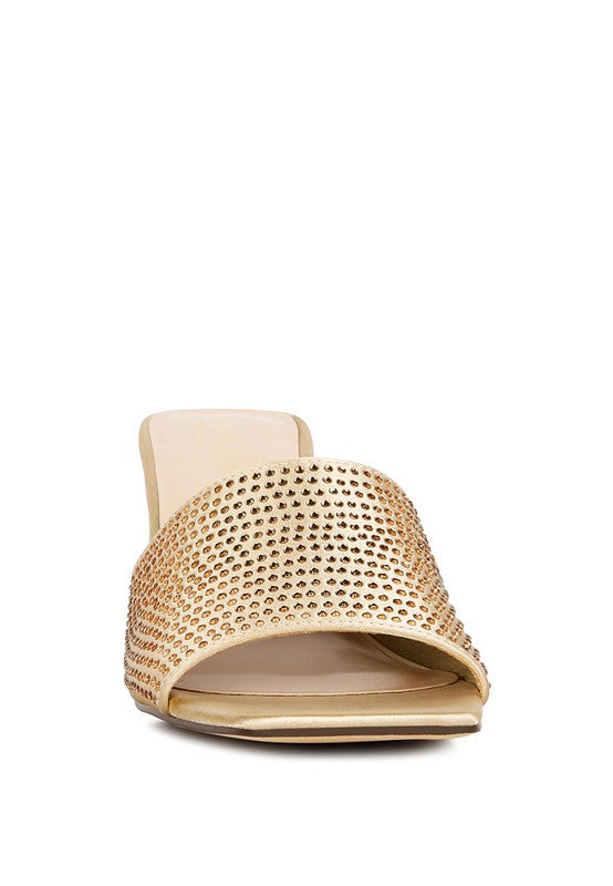 Beatrice Heat Set Mid Heel Sandals - A&S All things Glam Boutique