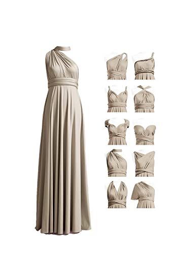 Bridesmaid Dress, Multi-Way Twist Wrap Dress