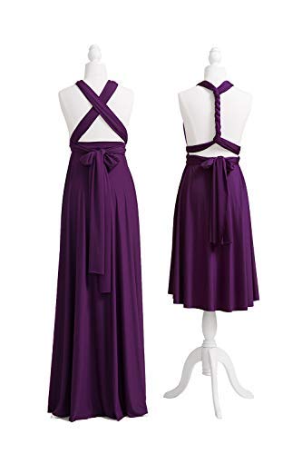 Bridesmaid Dress, Multi-Way Twist Wrap Dress
