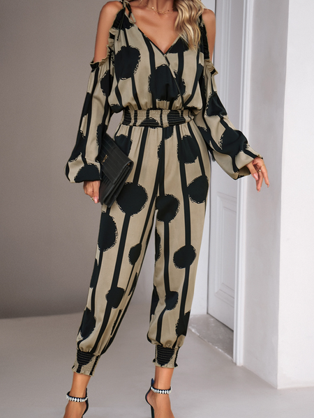 Shoulders out Jumpsuit - A&S All things Glam Boutique