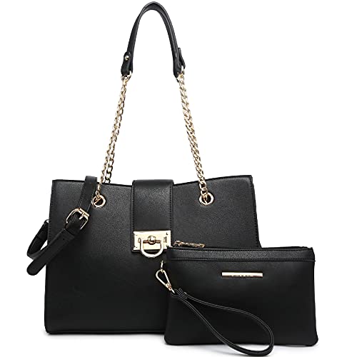 Dasein Leather Handbag