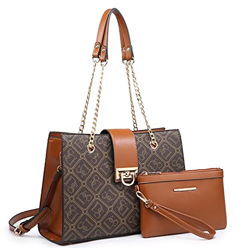Dasein Leather Handbag