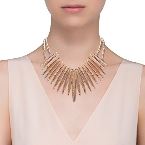 Sparkling Druzy Leaf Choker Necklace - A&S All things Glam Boutique