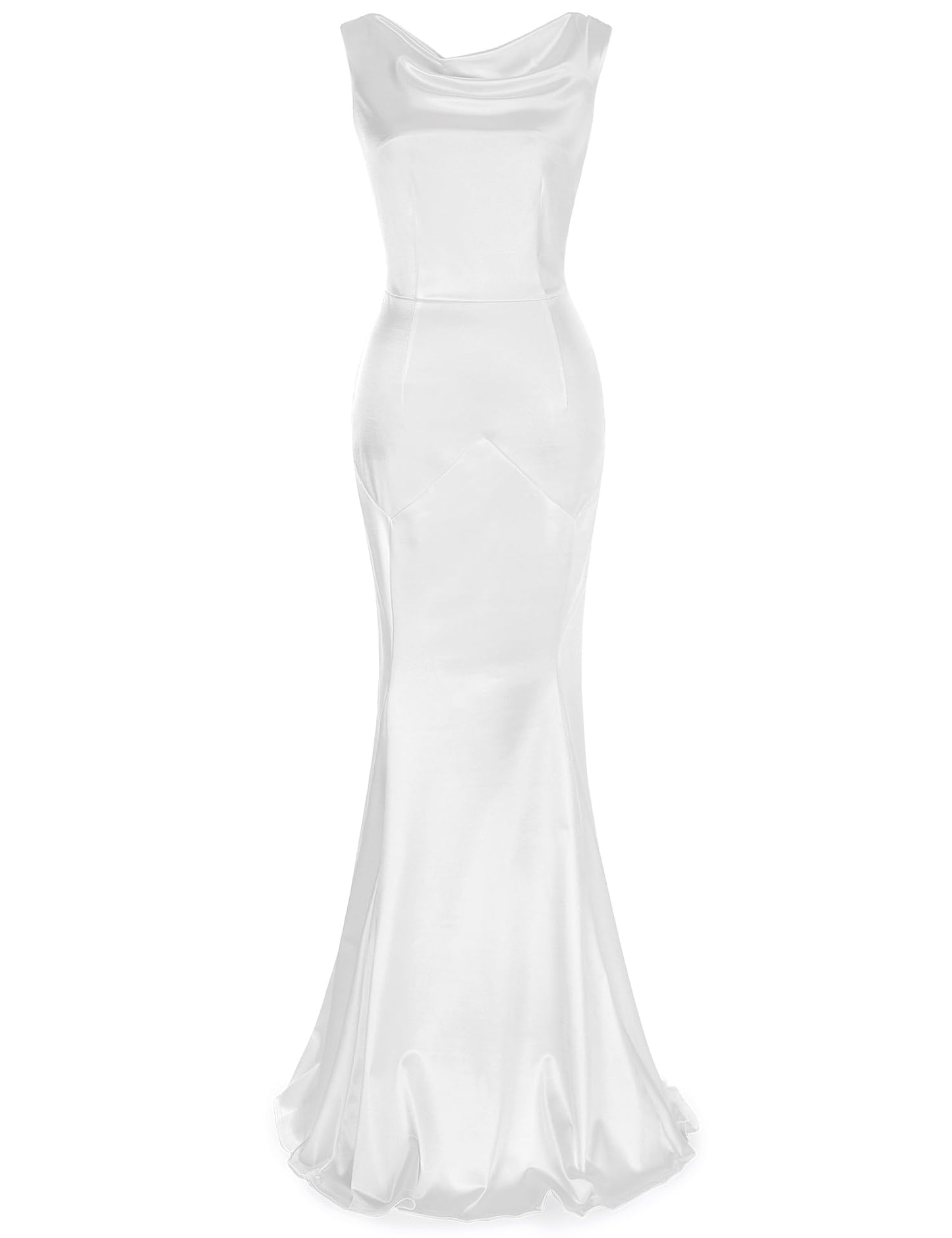 Elegant Mermaid Sleeveless Gowns Formal Evening Dress