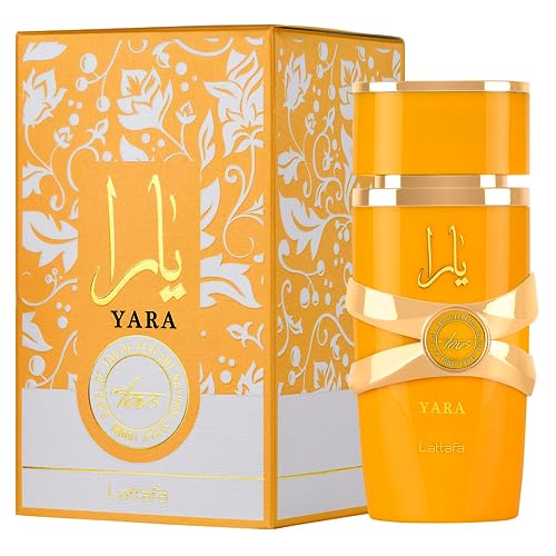 Lattafa Yara for Women Eau de Parfum Spray, 3.40 Ounce / 100 ml