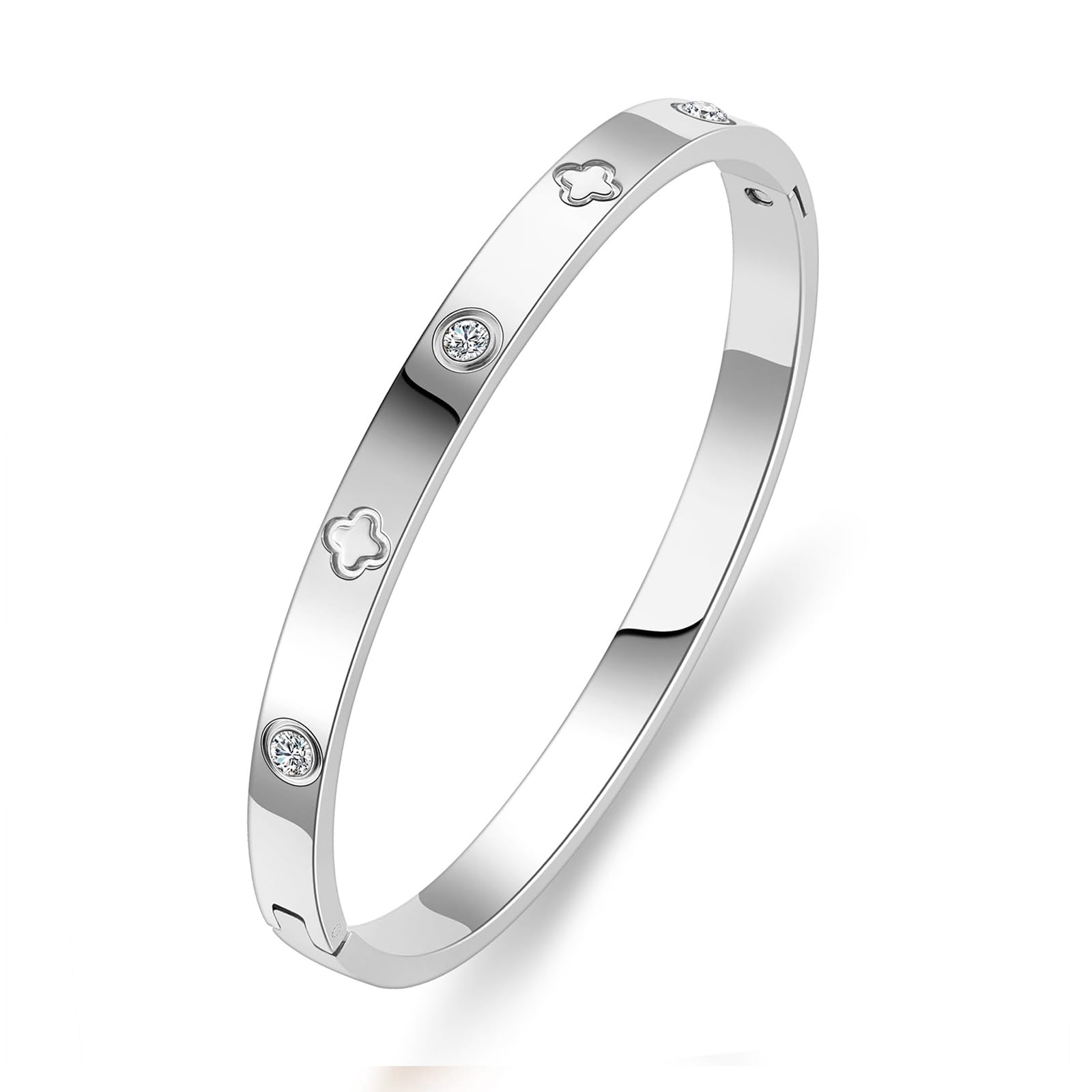 18K Gold Plated Love Cartier Dupes Bracelet - A&S All things Glam Boutique