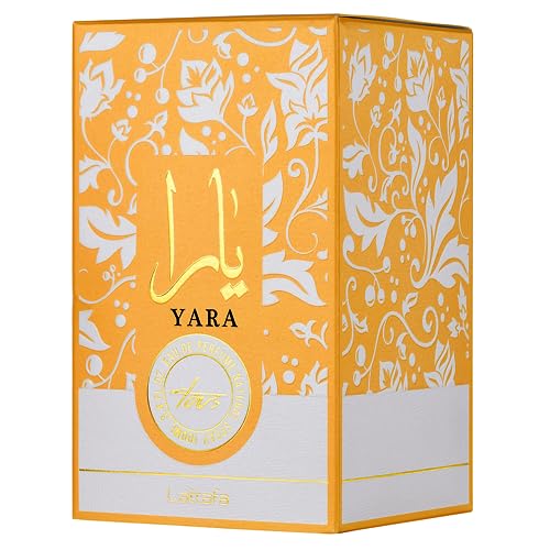 Lattafa Yara for Women Eau de Parfum Spray, 3.40 Ounce / 100 ml