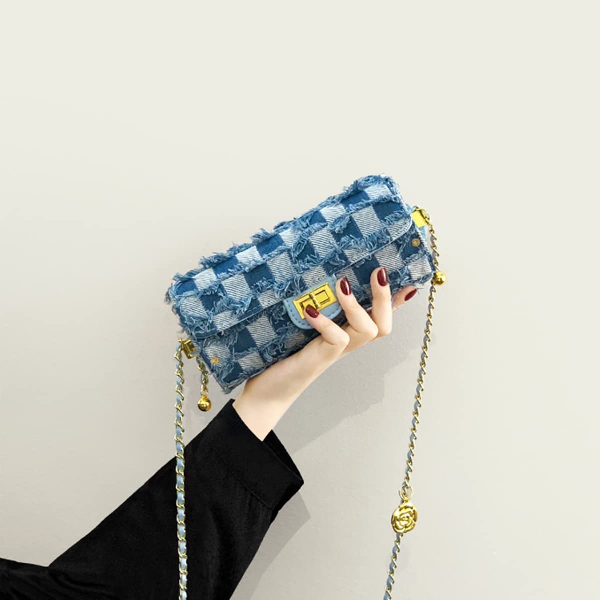 Classic Purse Clutch Shoulder Denim