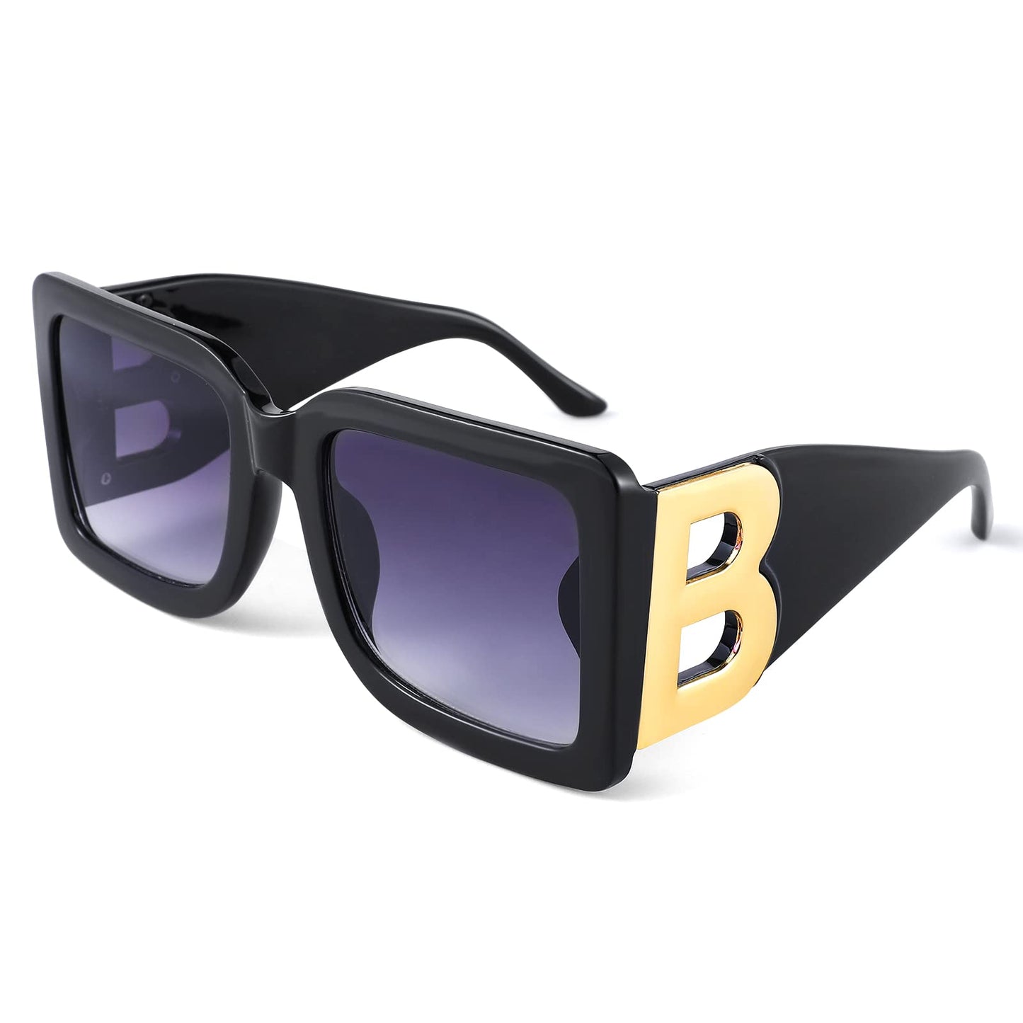 BB Frame Luxury Designer Oversized Sun Glasses
