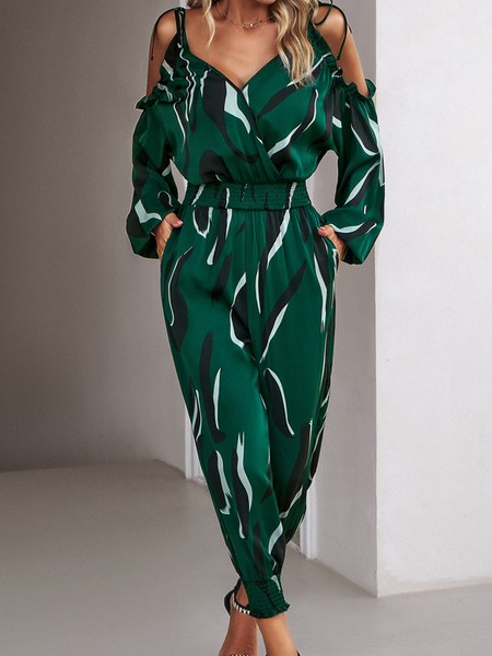 Shoulders out Jumpsuit - A&S All things Glam Boutique