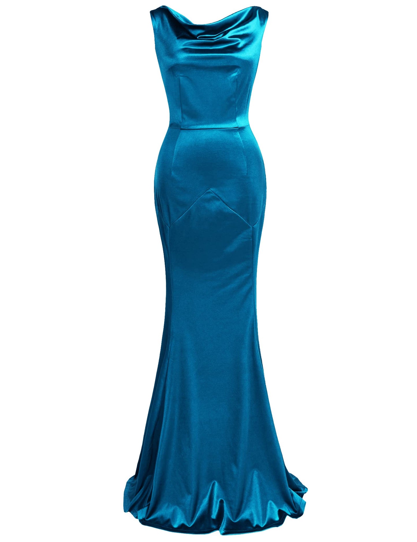 Elegant Mermaid Sleeveless Gowns Formal Evening Dress