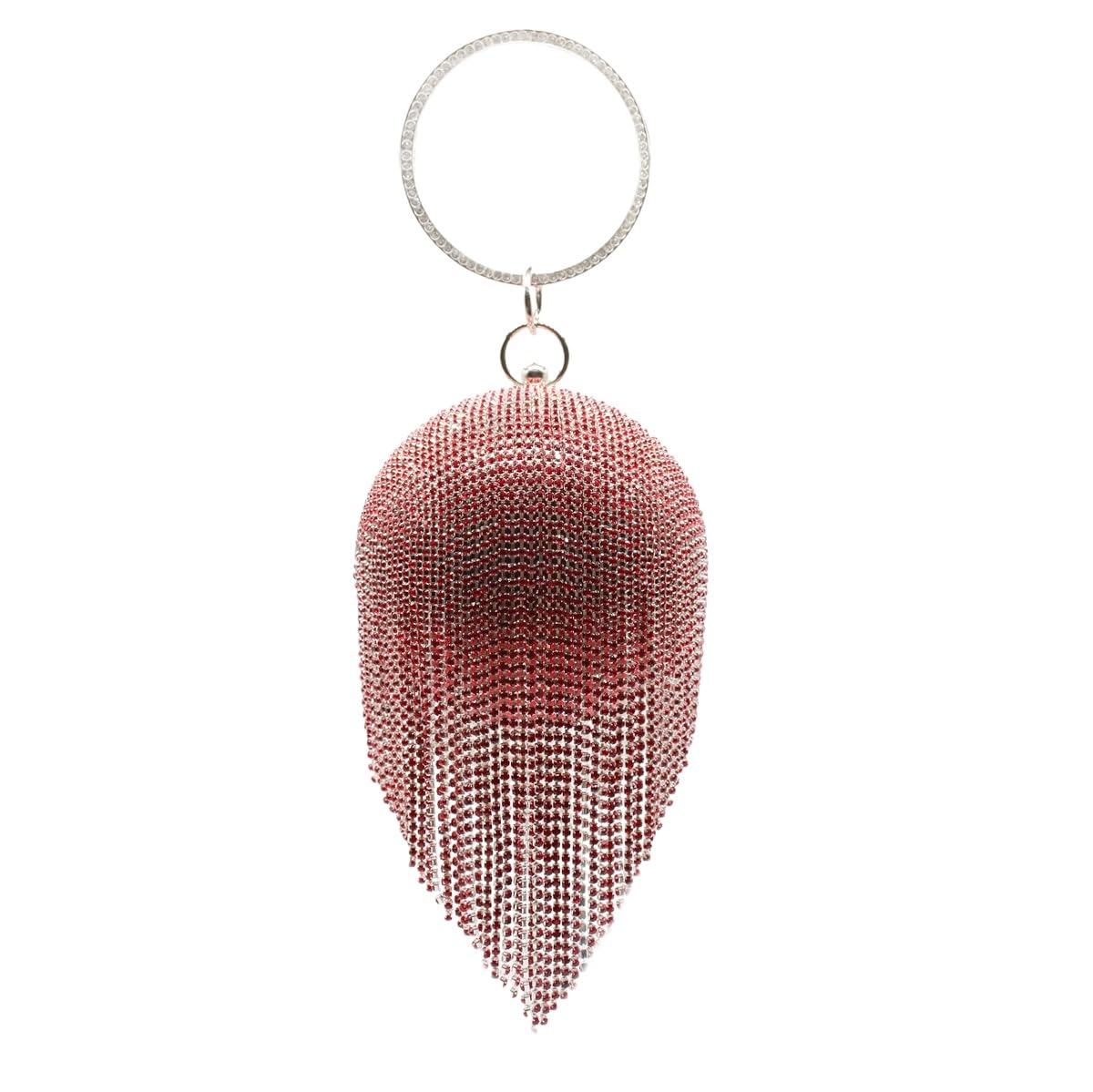 Ball Crystal Evening Tassel Hand Bags