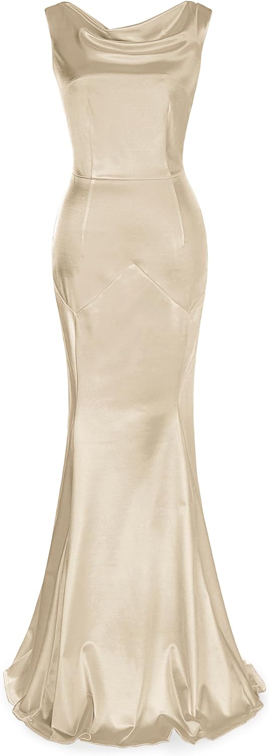Elegant Mermaid Sleeveless Gowns Formal Evening Dress