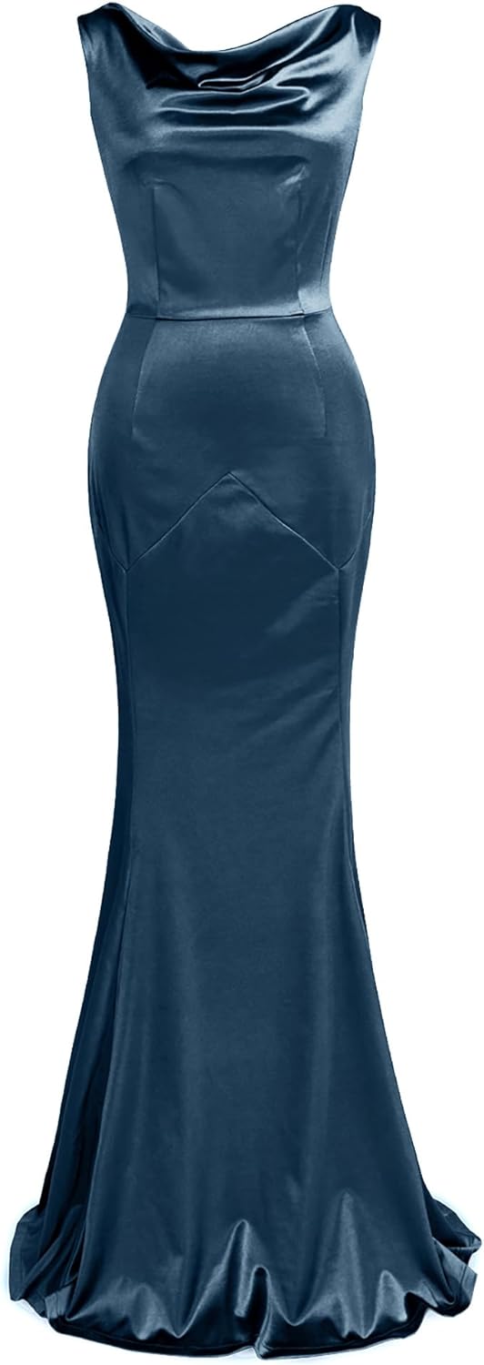 Elegant Mermaid Sleeveless Gowns Formal Evening Dress