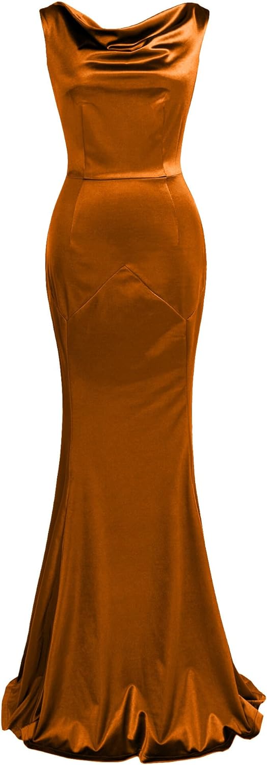 Elegant Mermaid Sleeveless Gowns Formal Evening Dress