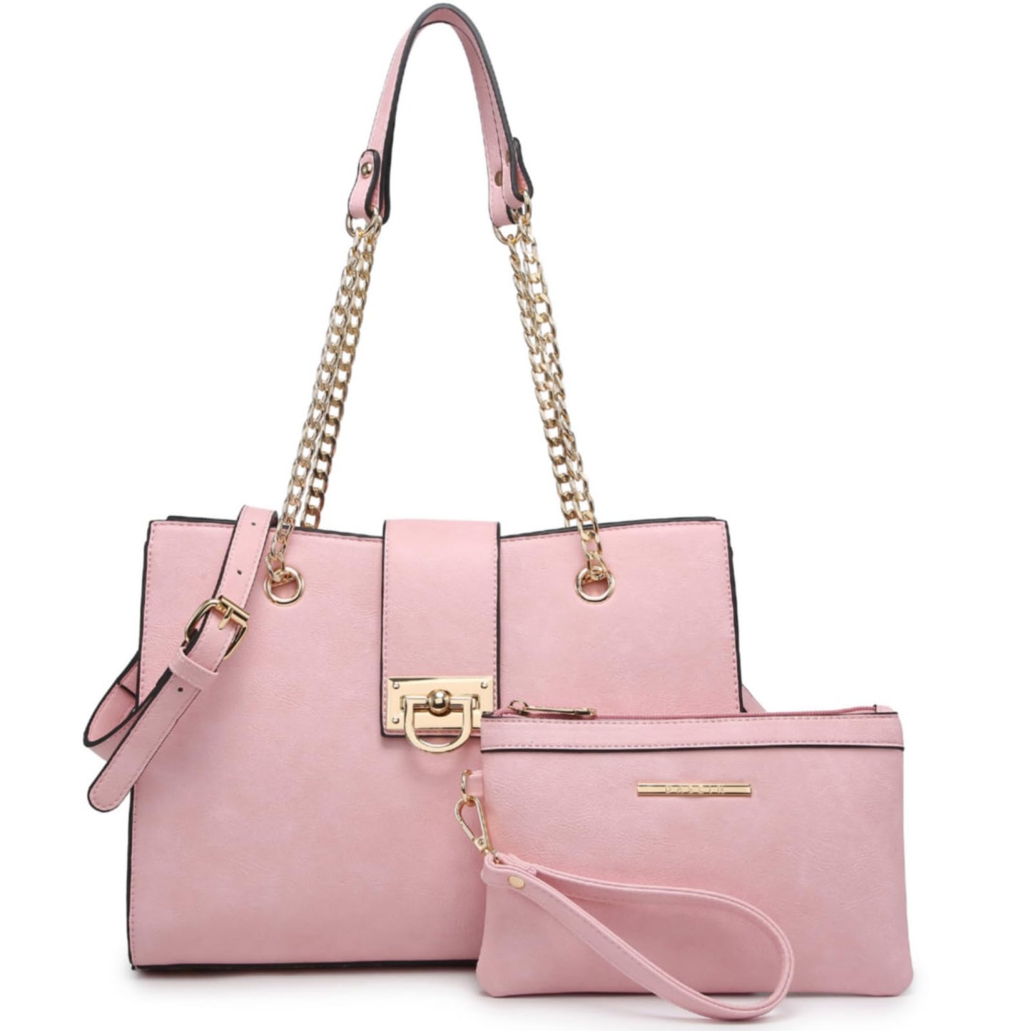 Dasein Leather Handbag