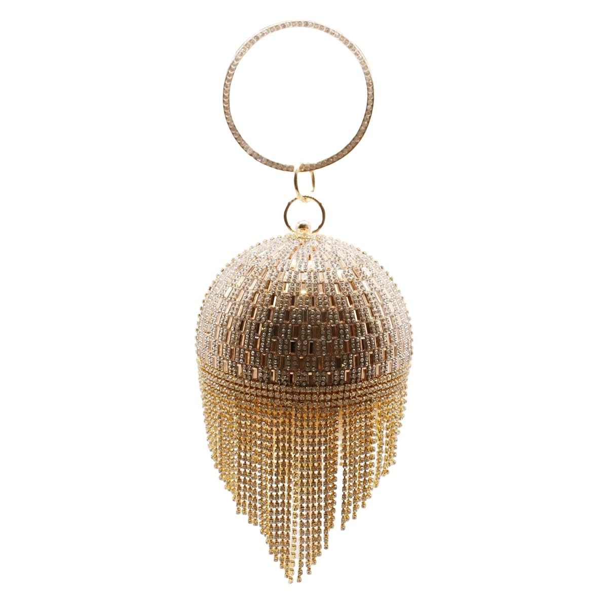 Ball Crystal Evening Tassel Hand Bags