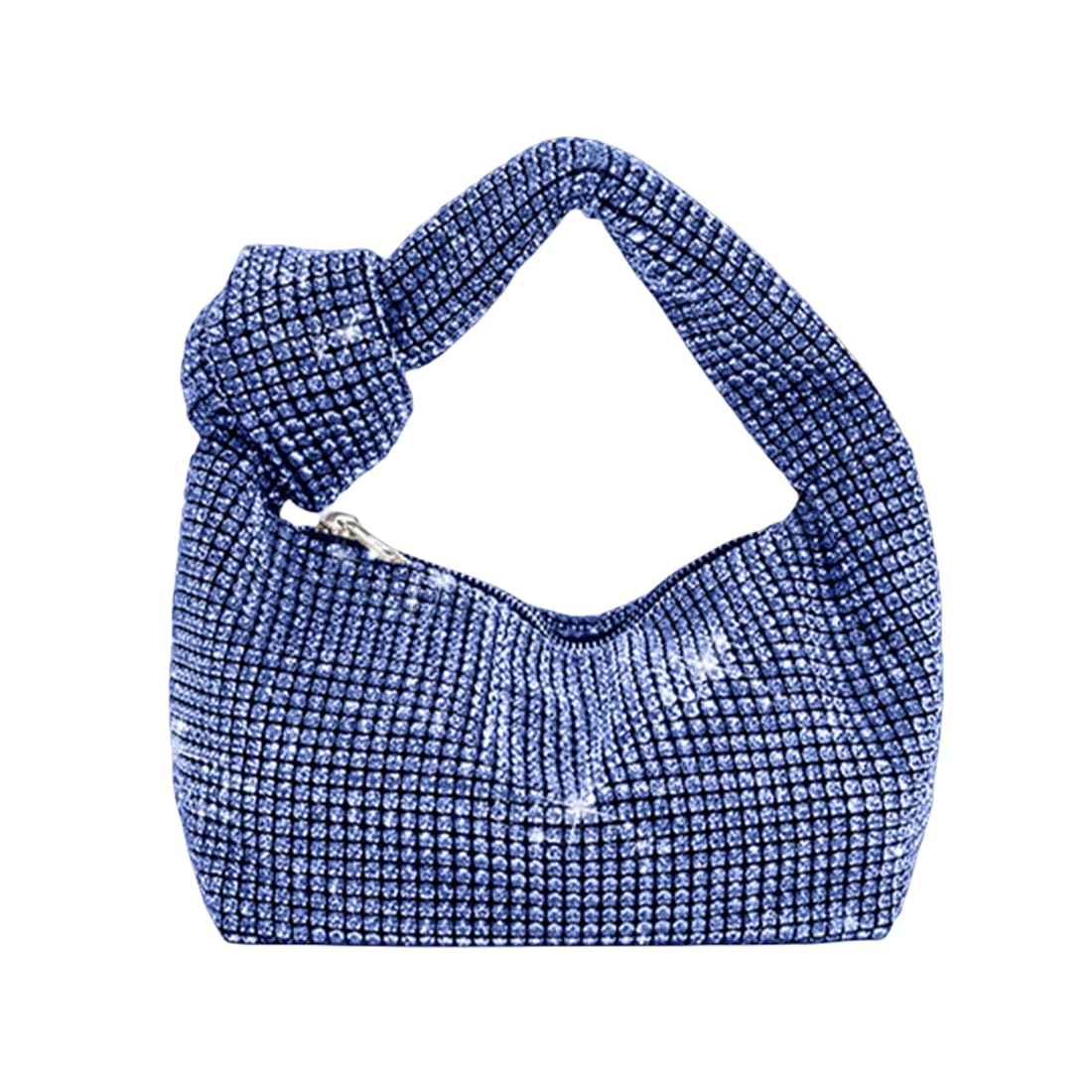 Crystal Rhinestone Hobo Dumpling Bag Diamond Evening Clutch