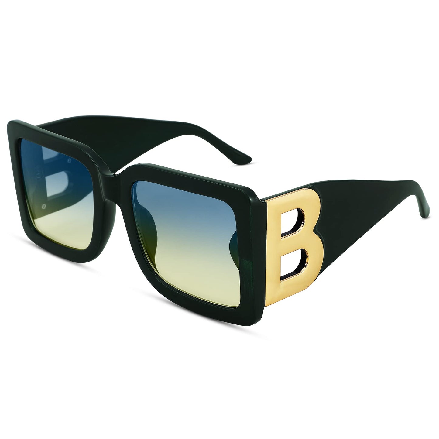 BB Frame Luxury Designer Oversized Sun Glasses