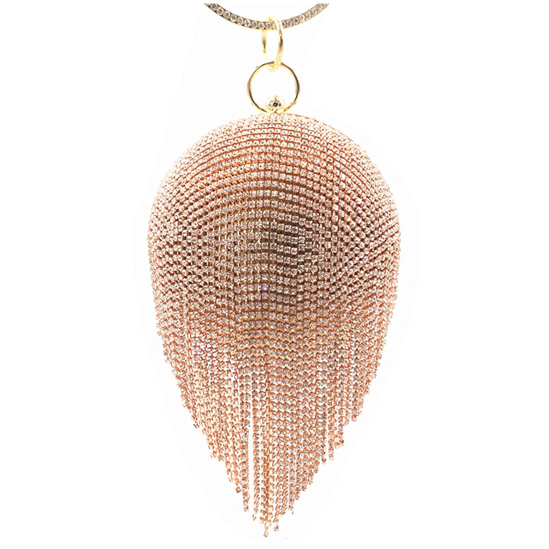 Ball Crystal Evening Tassel Hand Bags