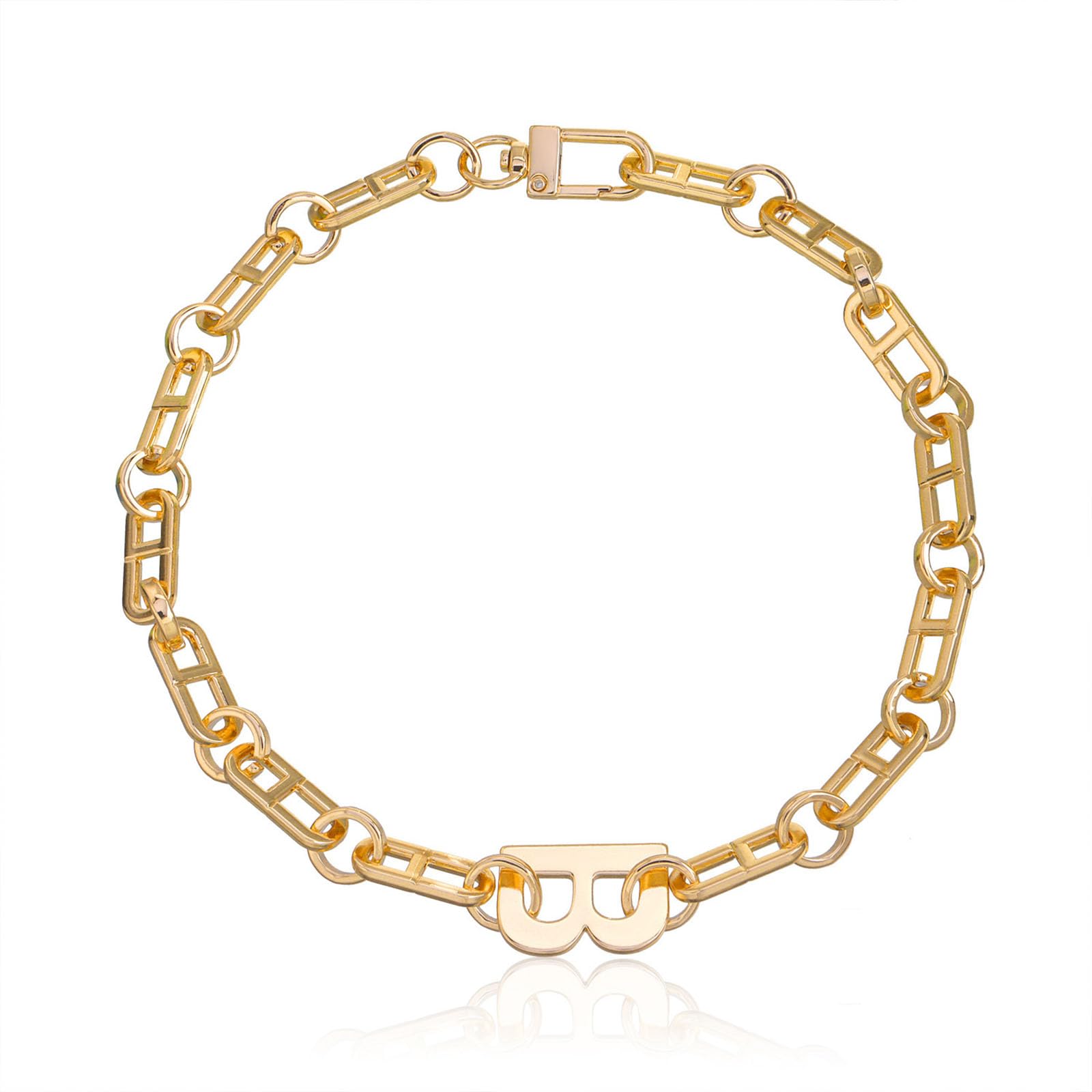 Chunky Gold Choker Necklace - A&S All things Glam Boutique