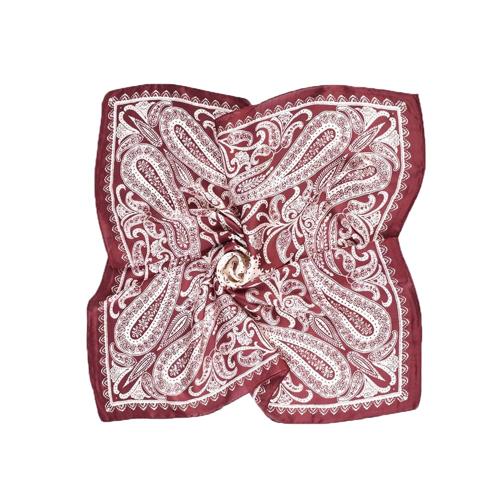 Head Scarf Silk Bandana Satin