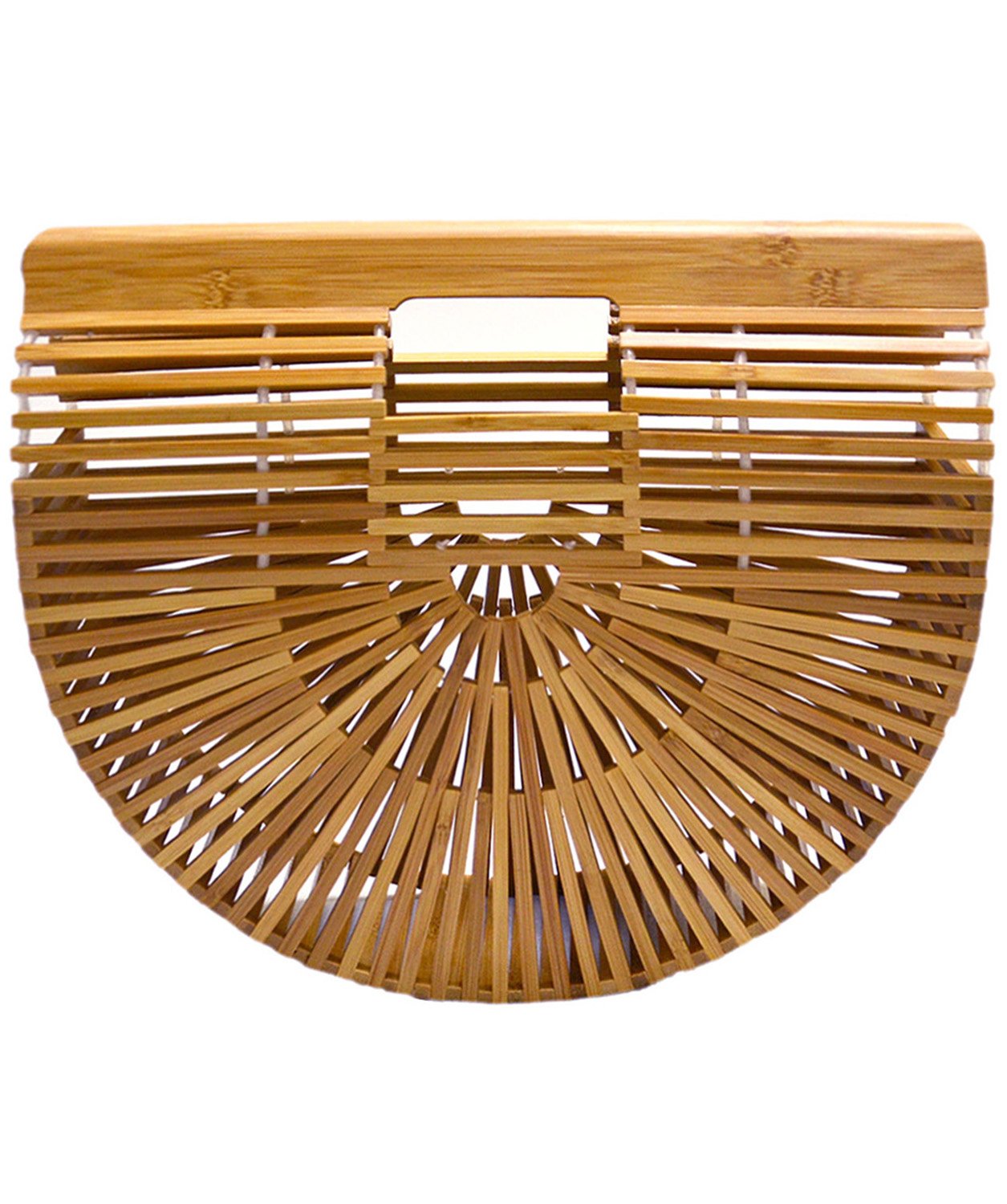 Miuco Womens Bamboo Handbag Handmade