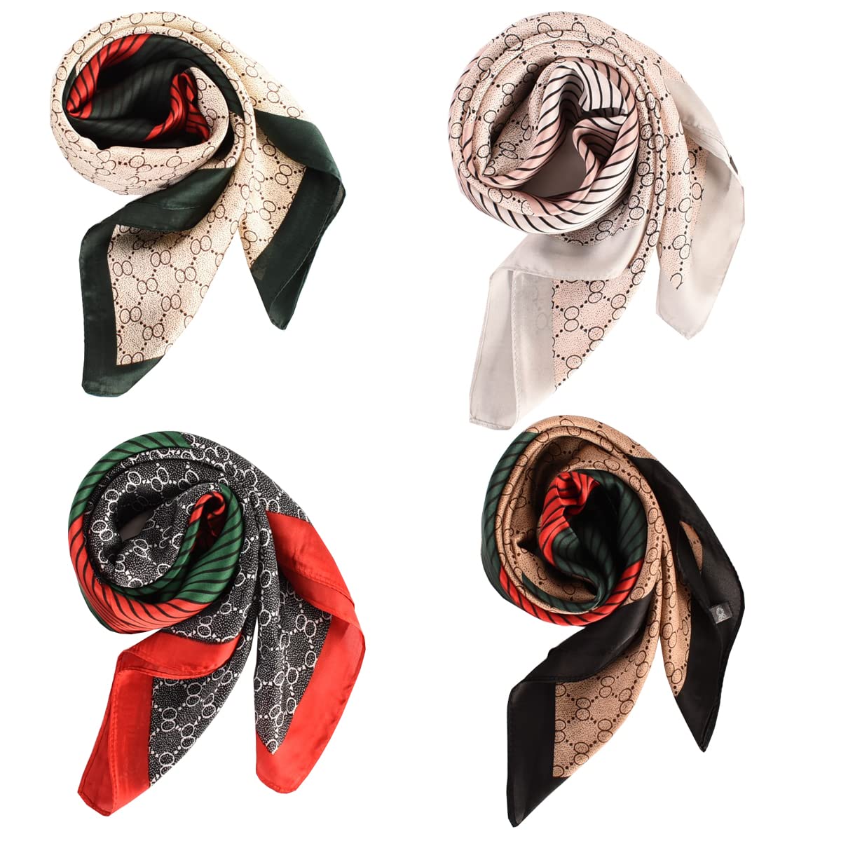 Head Scarf Silk Bandana Satin