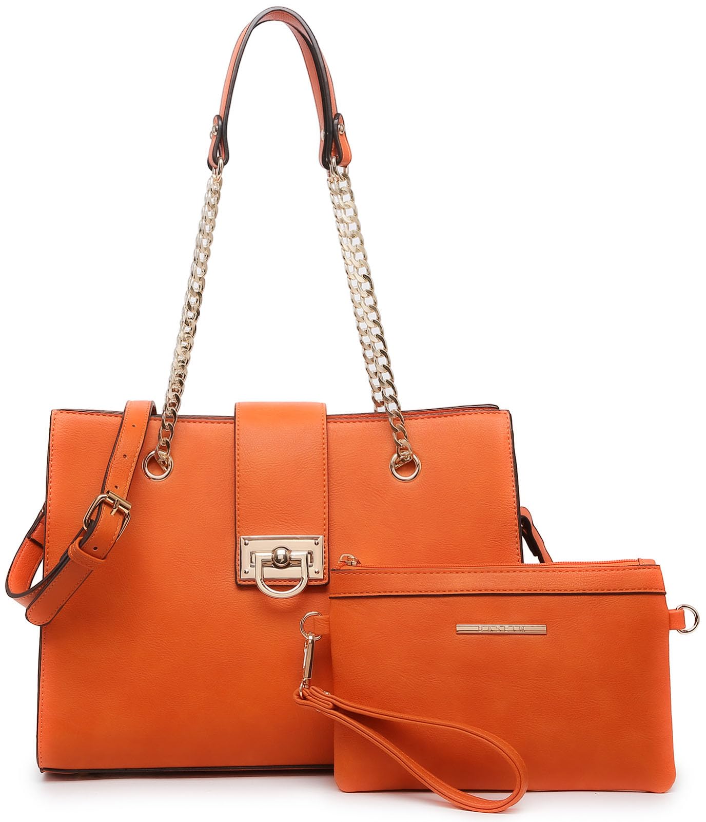 Dasein Leather Handbag