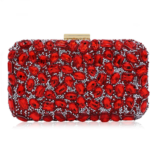Crystal Clutches Evening Bags Gemstone