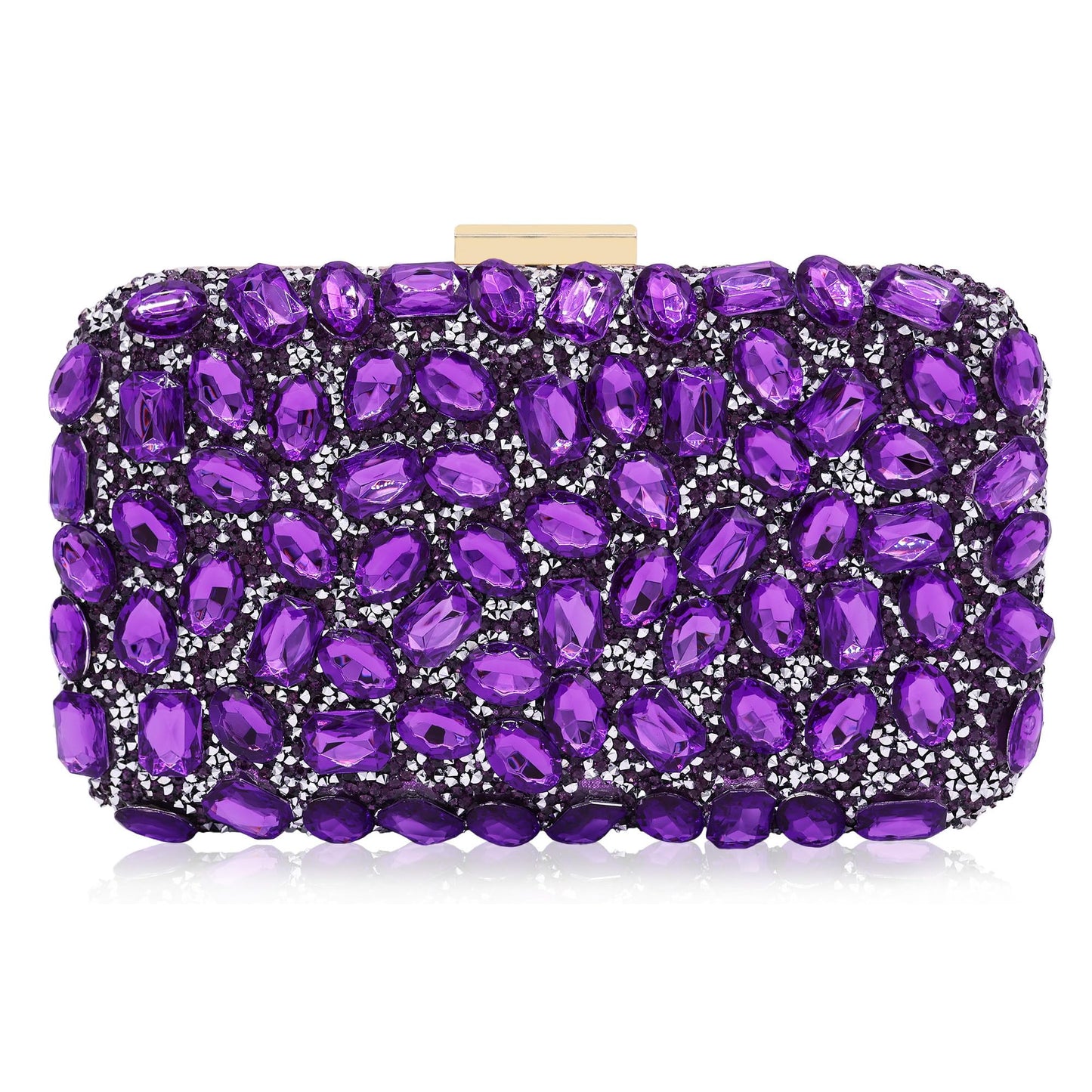 Crystal Clutches Evening Bags Gemstone