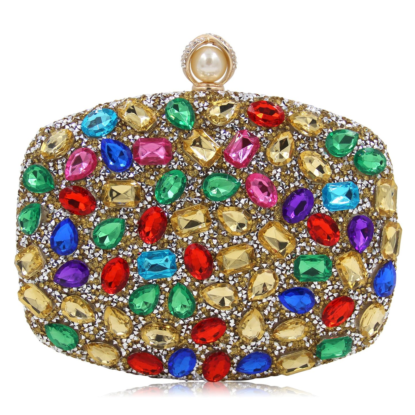 Crystal Clutches Evening Bags Gemstone