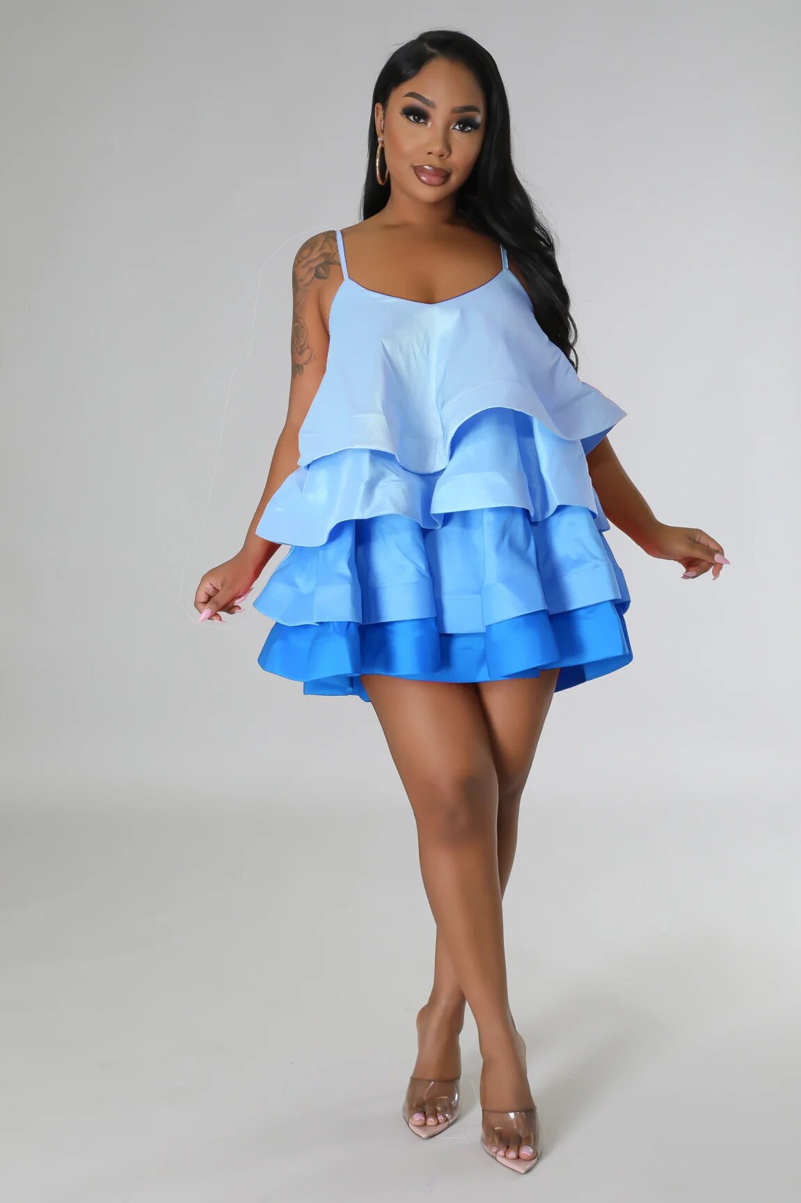 LADY Jane Layers Dress - A&S All things Glam Boutique