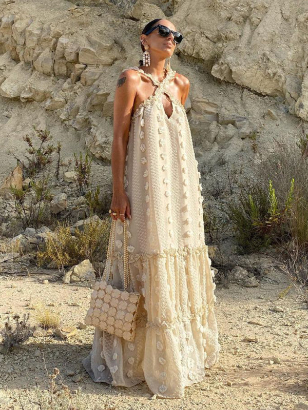 Fashion Halter Dress - A&S All things Glam Boutique