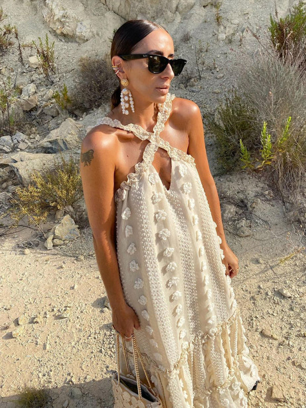 Fashion Halter Dress - A&S All things Glam Boutique
