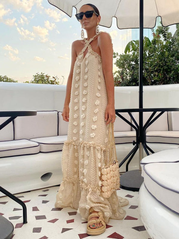 Fashion Halter Dress - A&S All things Glam Boutique