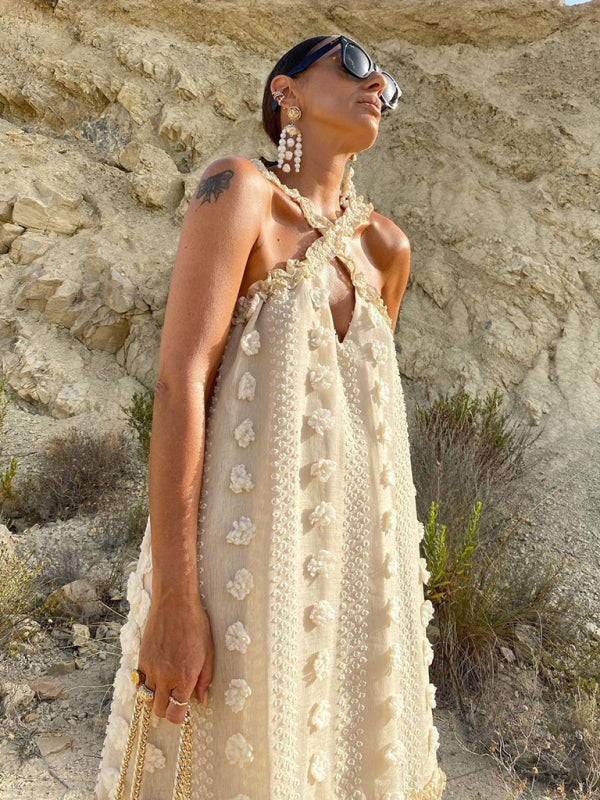 Fashion Halter Dress - A&S All things Glam Boutique
